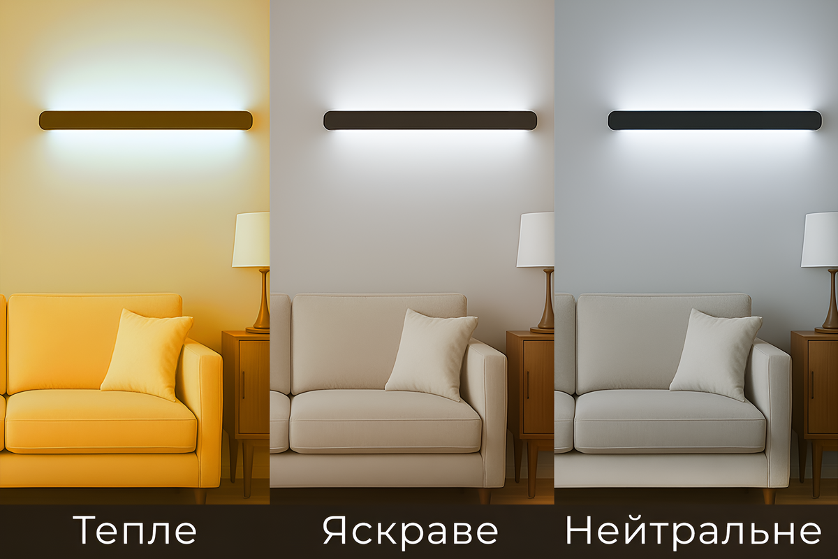 Тепле, яскраве чи нейтральне світло — що обрати для дому?