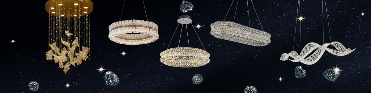 Колекція вишуканих люстр Premium Crystal