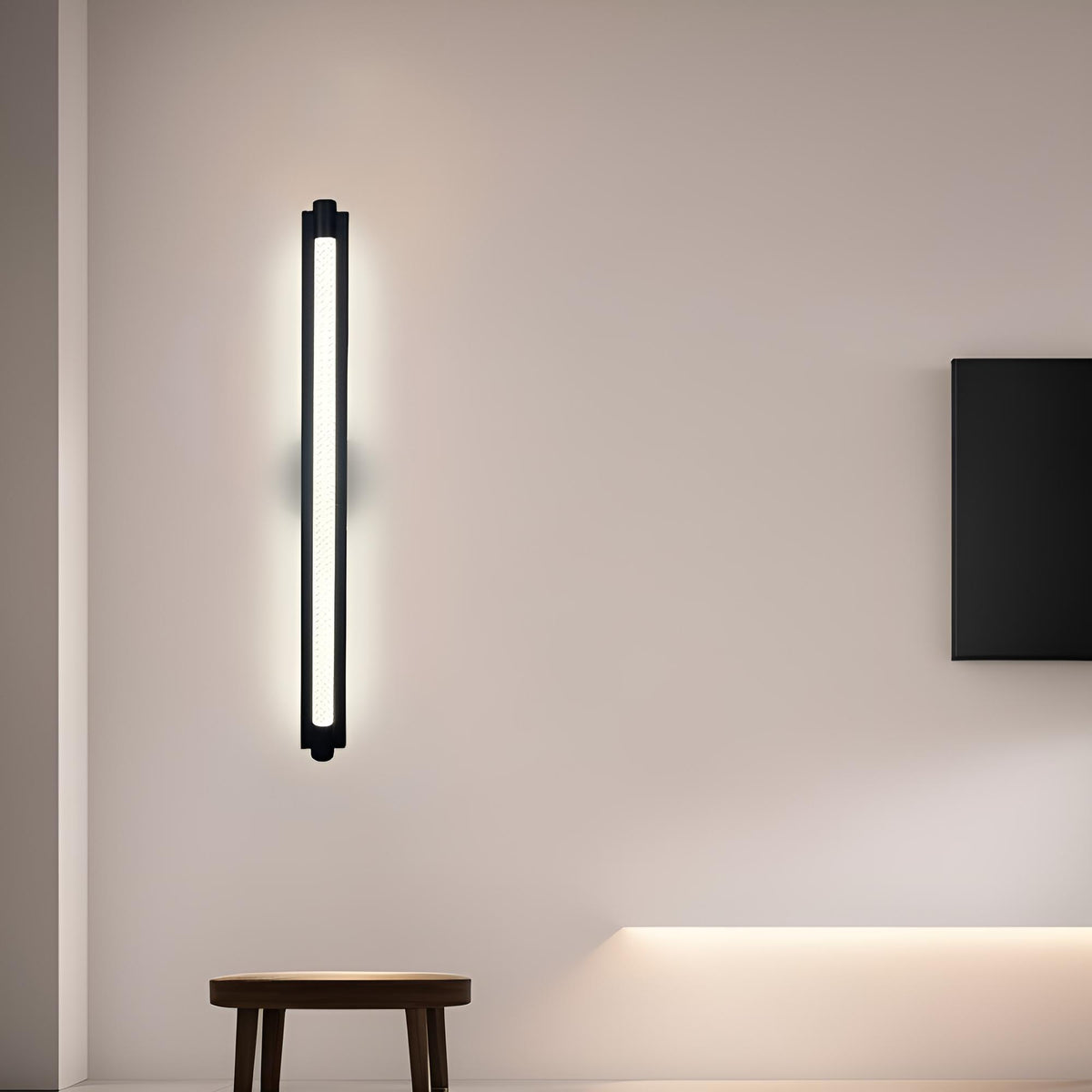 Бра лінійніе wall lamp Black H-63 cm Led 10W 4000K 240918-100003707