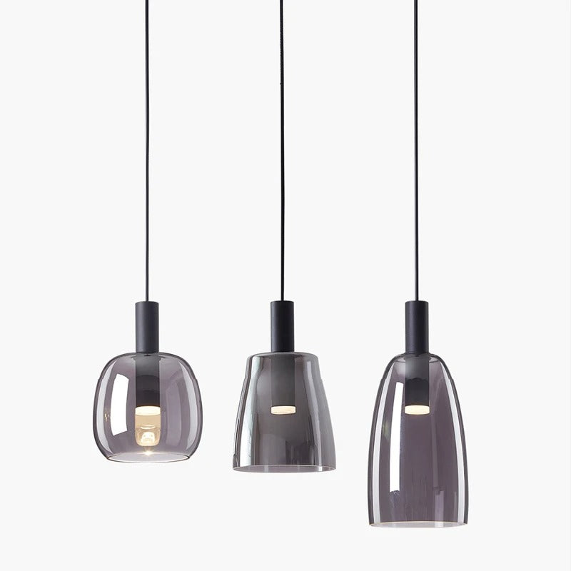 Світильник підвісний Black grey D-16 cm 240922-100003638