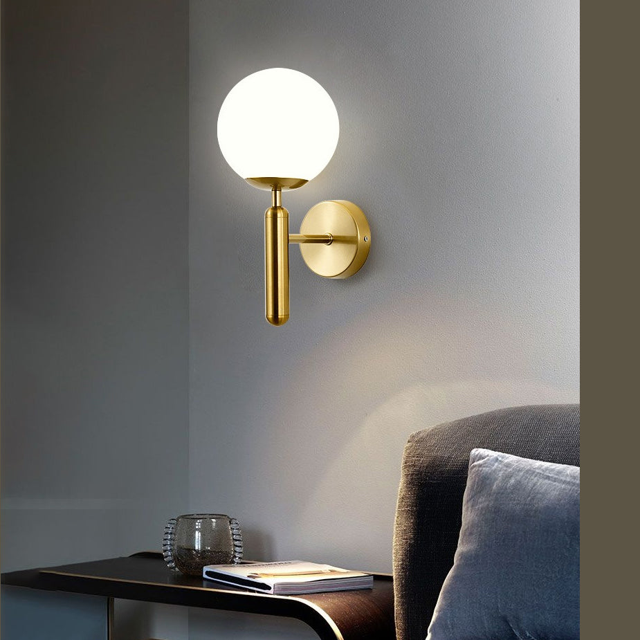 Світильник настінний Faro Bollo White Gold D-15 см E27 240931-100003702