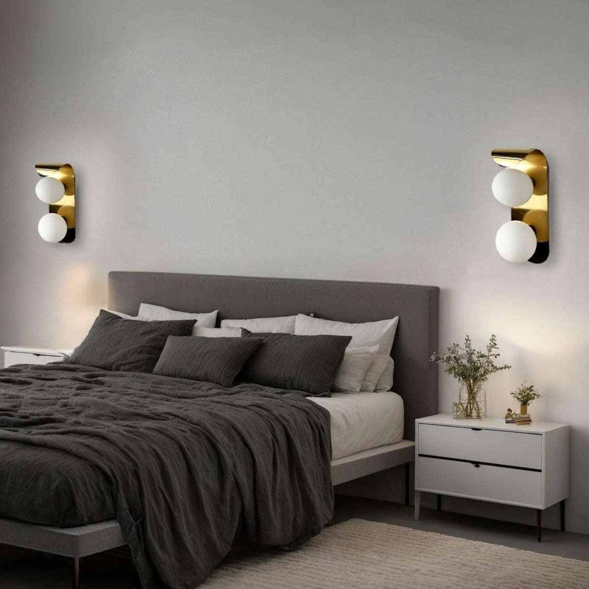 Світильник настінний Mario H-27 cm G9 Gold + White 240818-100003615