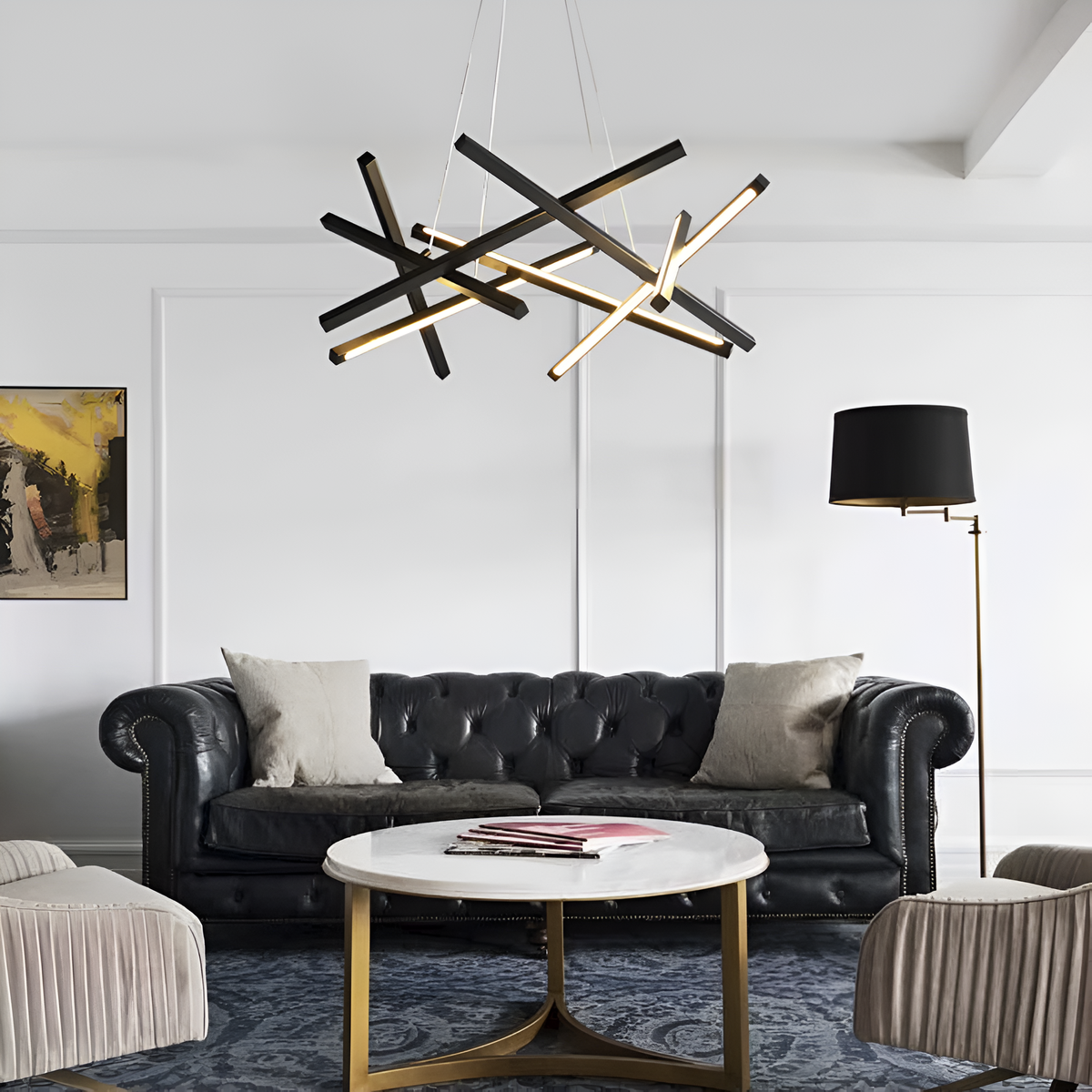 Люстра Geometry D-90cm / D-105cm Black 250518-100004773