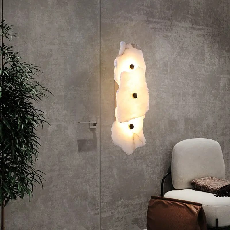 Настінний світильник Stones 3 Led 10W 4000K White Marble 240818-100003526