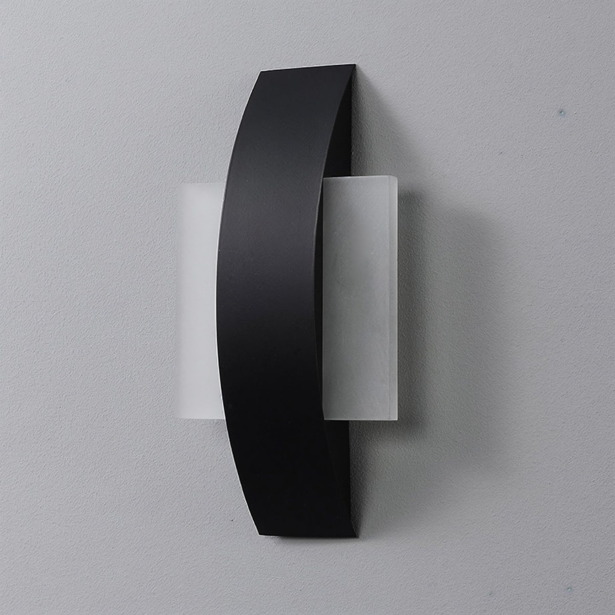 Настінний світильник L-25 cm Led 4W 4000K Black + White Square 250118-100004068