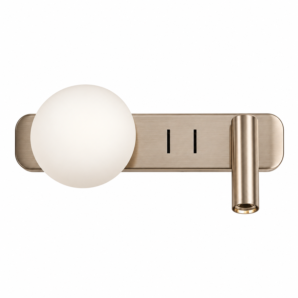 Настінний світильник L-31 cm G9 Nickel+White Merry me 261058-100009124