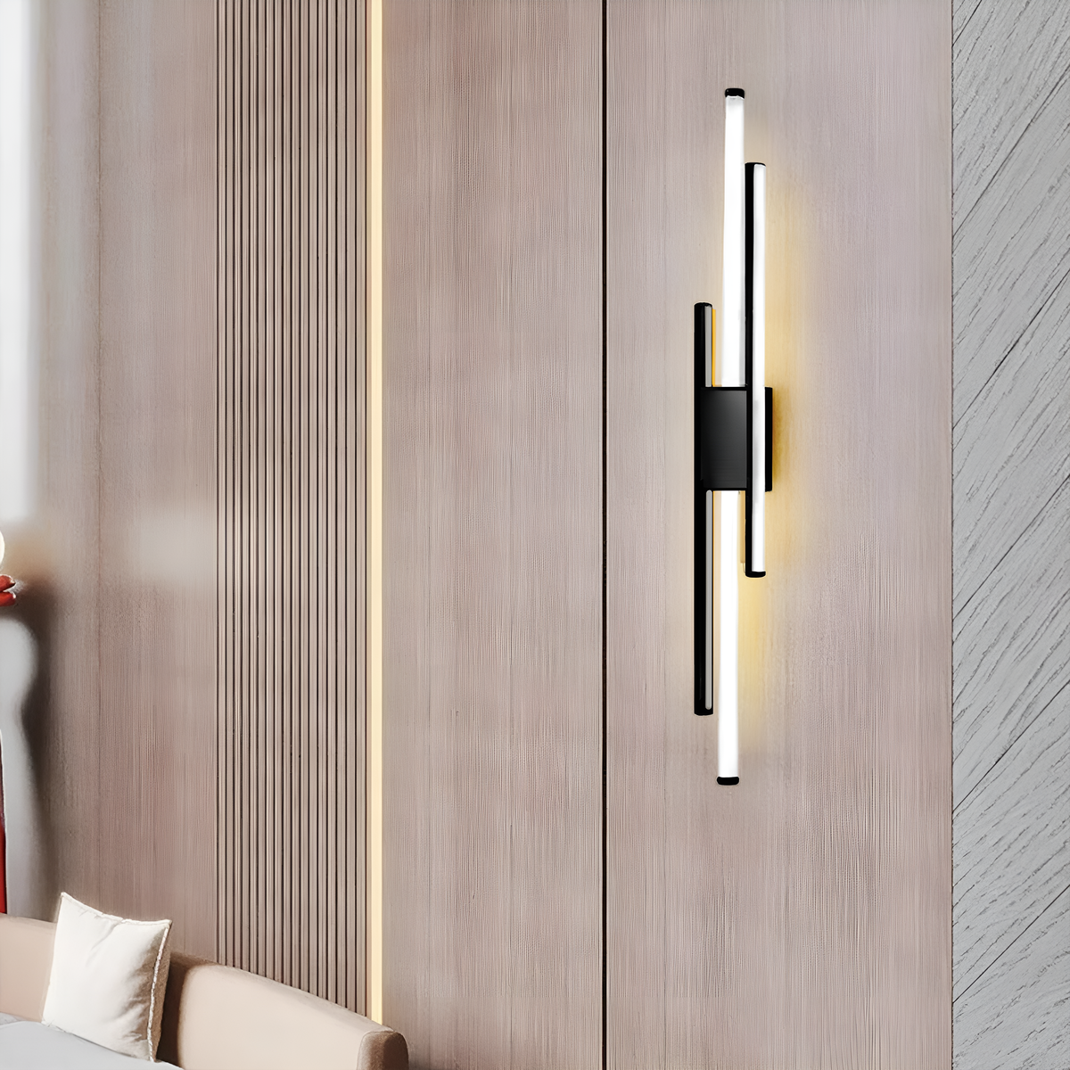 Бра чорне L-56 cm Led 10W Even lamps 250576-100004694