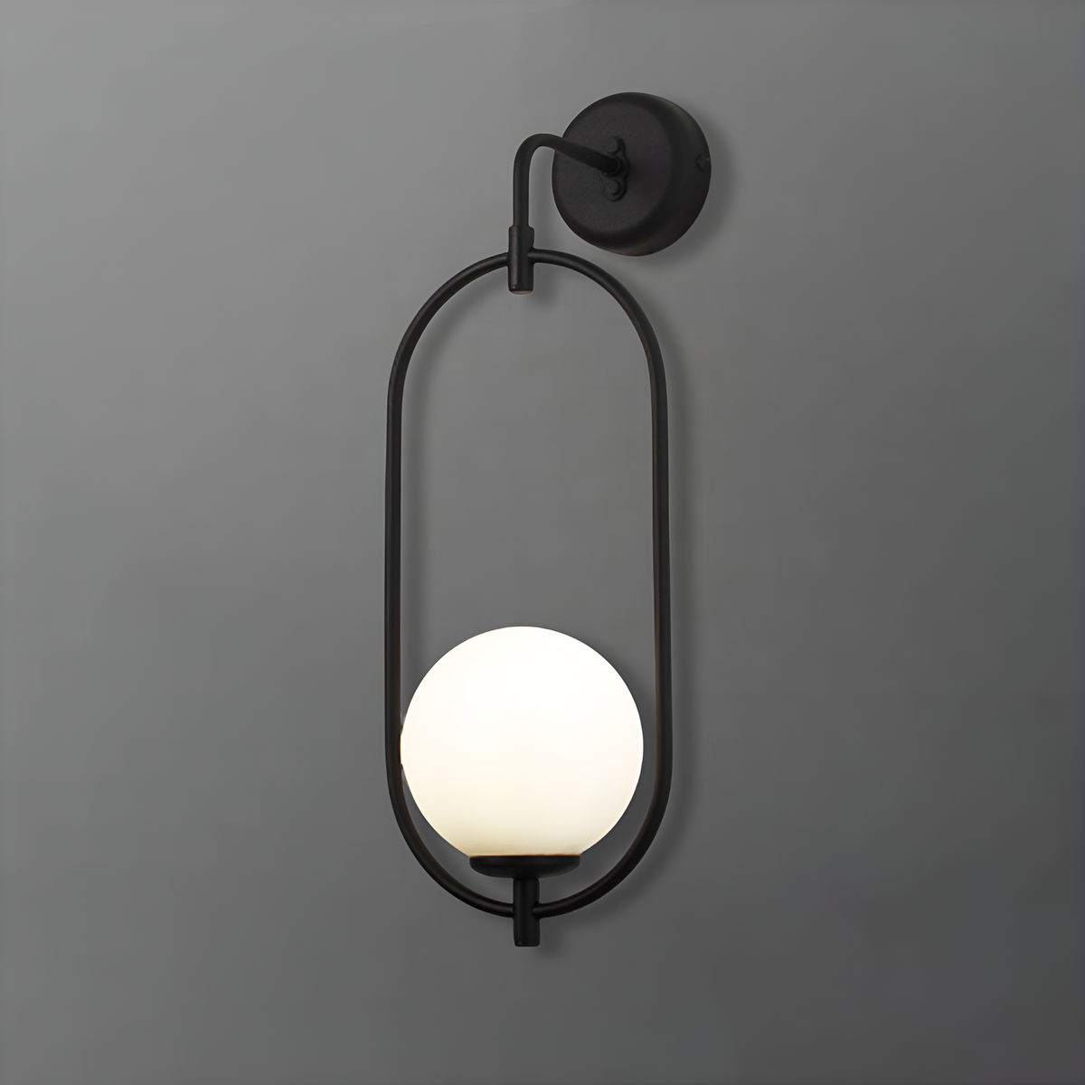 Бра Faro Bollo H-53cm D-22cm E14 Black 250563-100004829