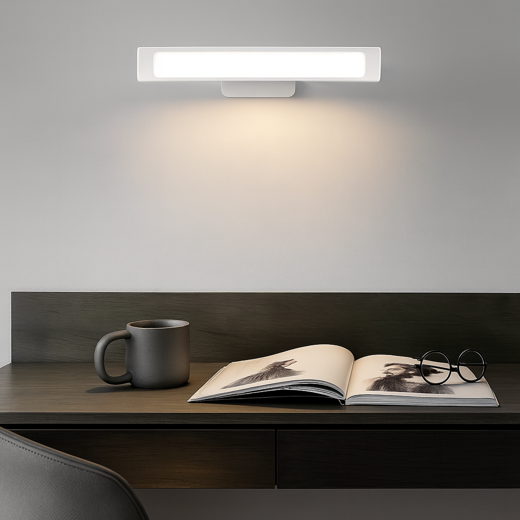 Акумуляторний світильник білий світлодіодний накладний з магнітом L-35 cm Led 5W White Stick Lamp 251064-100006421