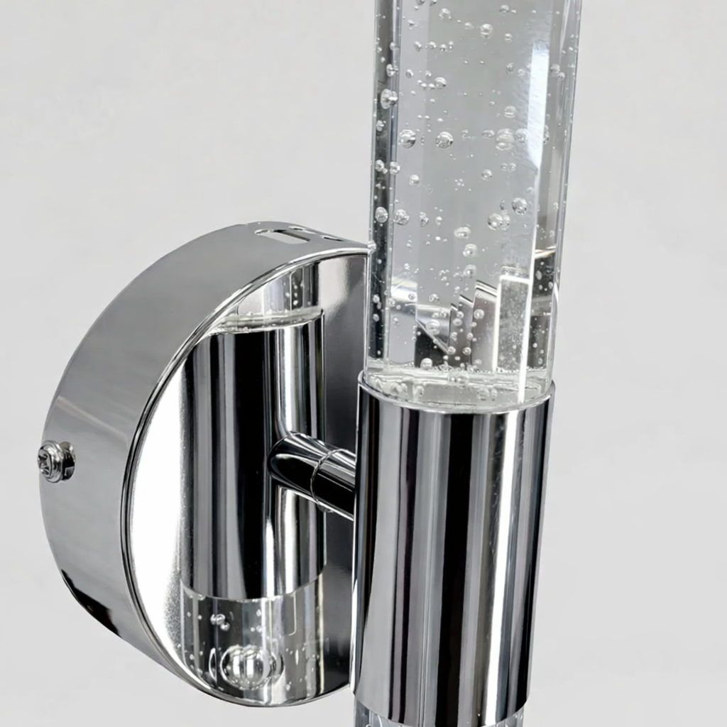 Настінне бра срібне H-34 cm Led 6W 4000K F Chrome Bubble Tube 260435-100007810