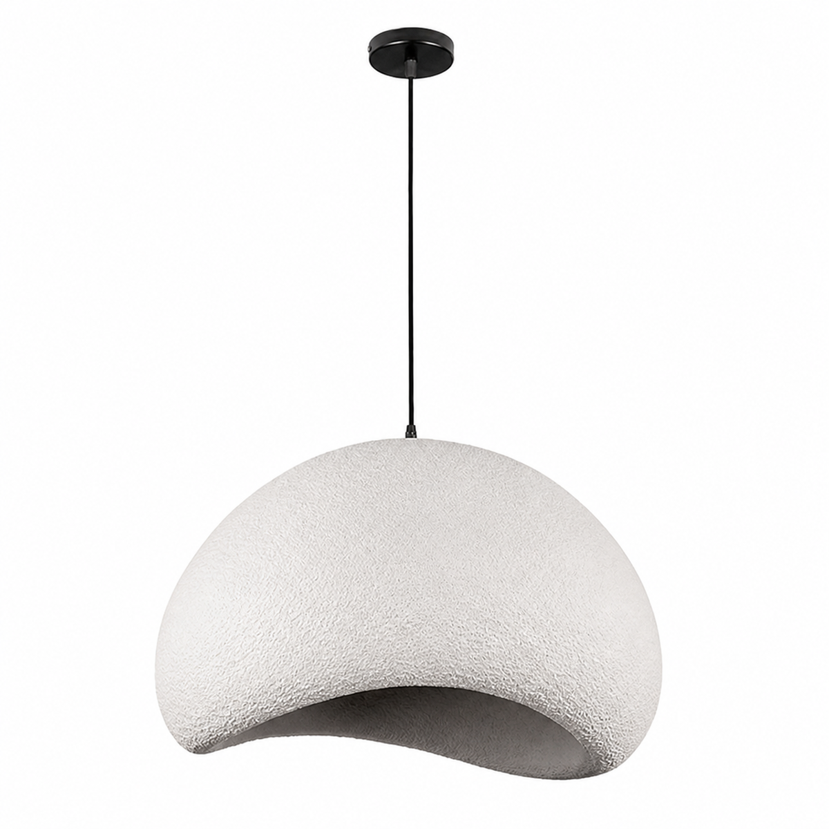 Підвісний світильник сірий L-30 cm / 40 cm / 60 cm E27 Grey Wabi Sabi 260531-100007898