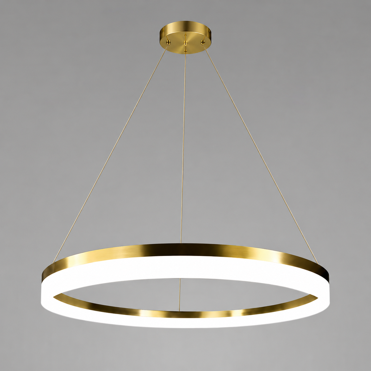 Підвісна люстра Rimyу 2-х розмірах D- 60 cm/ 80 cm 3000К-4000К-6000К Gold 231218-100002859