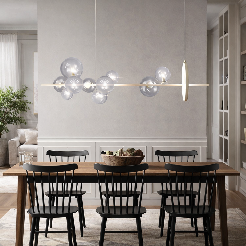 Люстра White Bubbles L-120 cm 220935-100001017