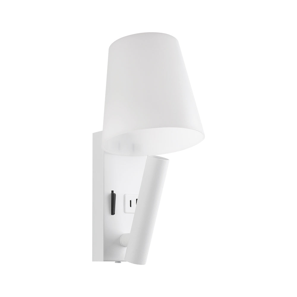 Настінний світильник білий H-25 cm Led 3W 4200K White+Black House 251160-100006547