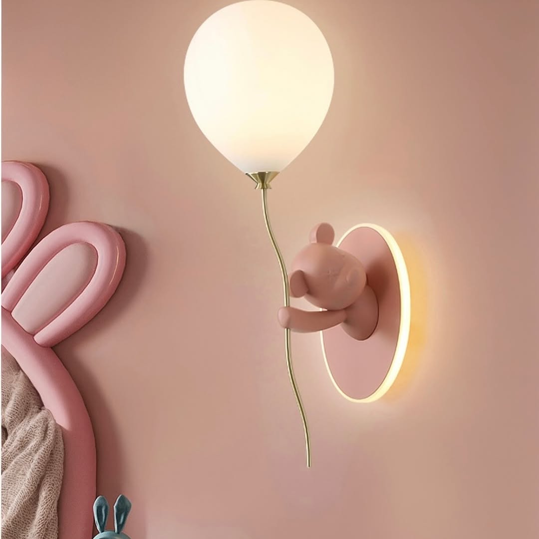 Настінні світильники Bear Ball new D-20 1xG9 + Led Left / Right Pink 250219-100004132