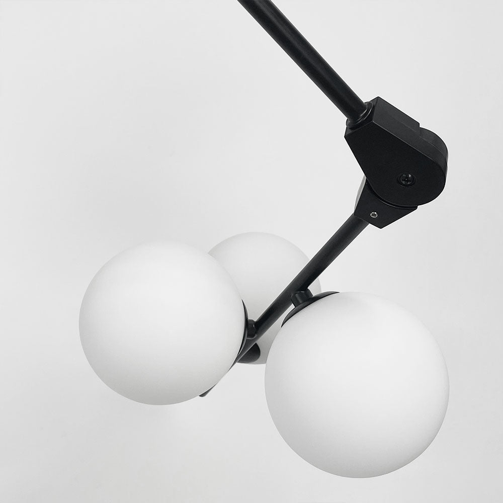 Підвісний світильник Berries H750 12xG9 Black + White 250118-100004109