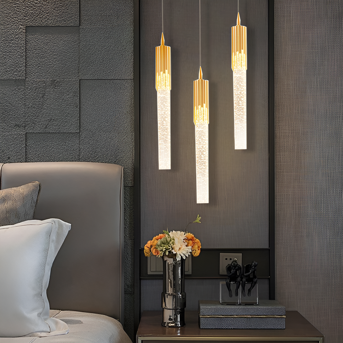 Люстра Bubble Slim Gold 15W 3000К-6000К 250476-100004451