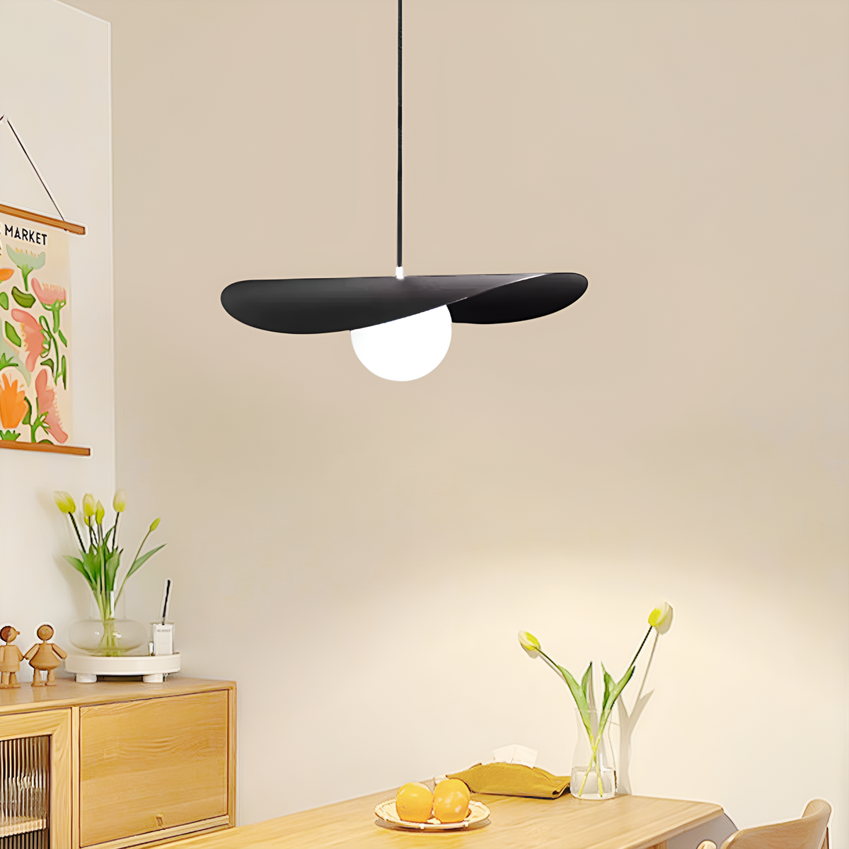 Підвісний світильник Taco Black L-60cm G9 250577-100004874