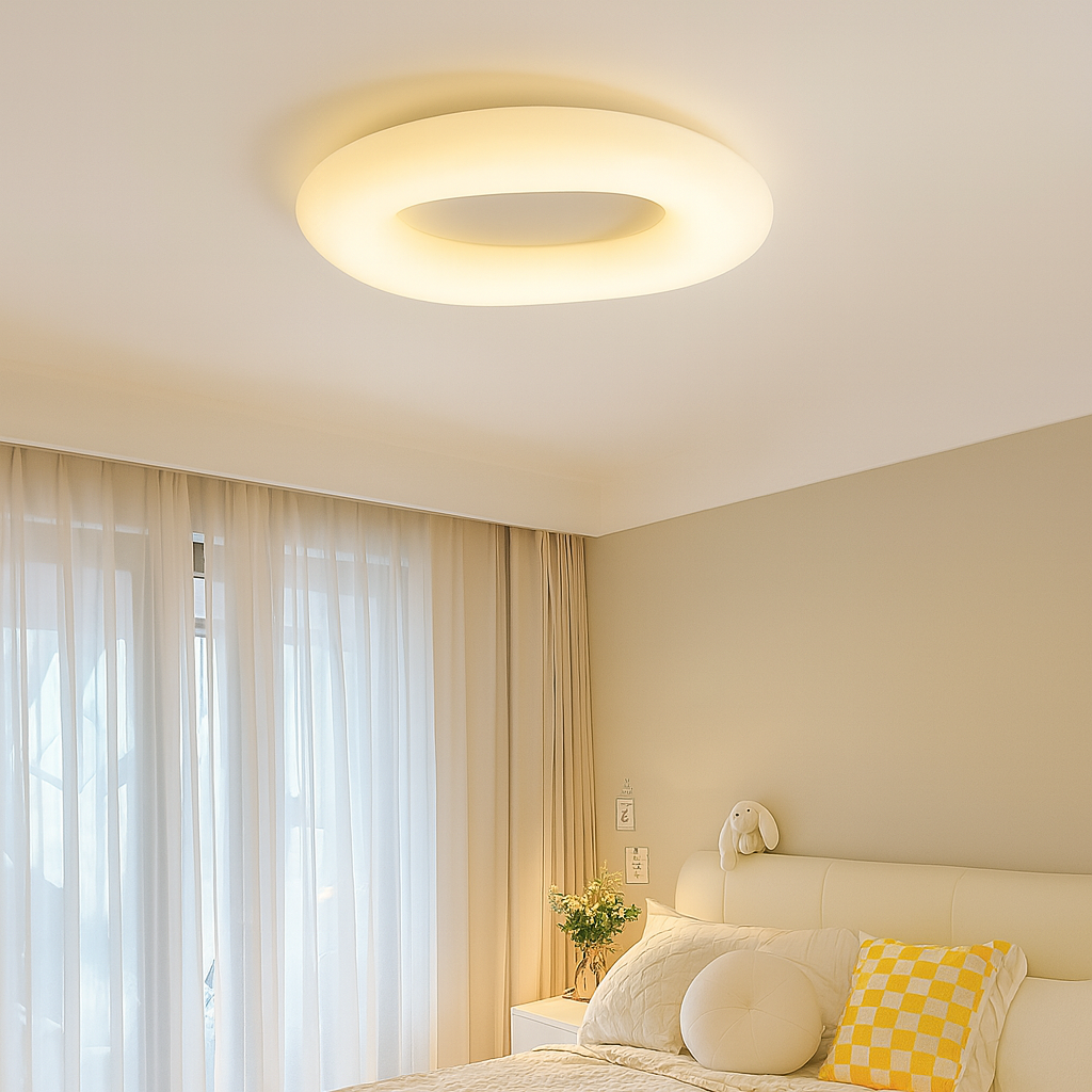 Світильник стельовий білий світлодіодний D-30cm /45 cm / 55 cm Led 30W / 48W / 64W White Air Donut 251031-100006209