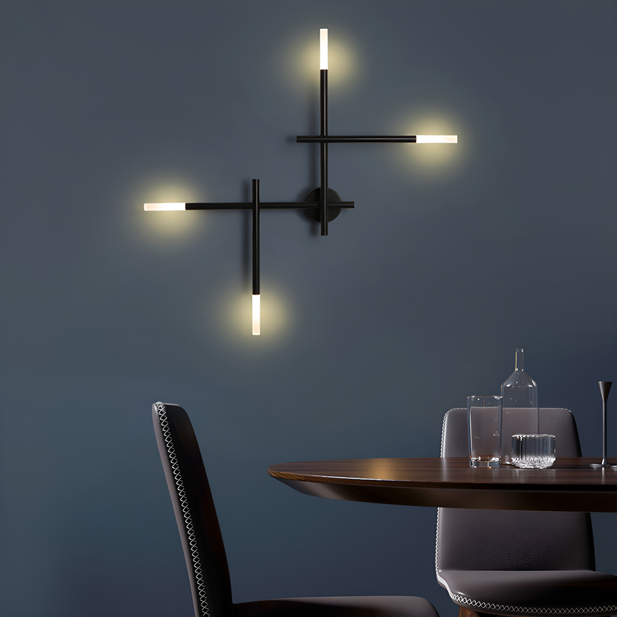 Бра Geometry Black H-83 cm Led 250558-100004757
