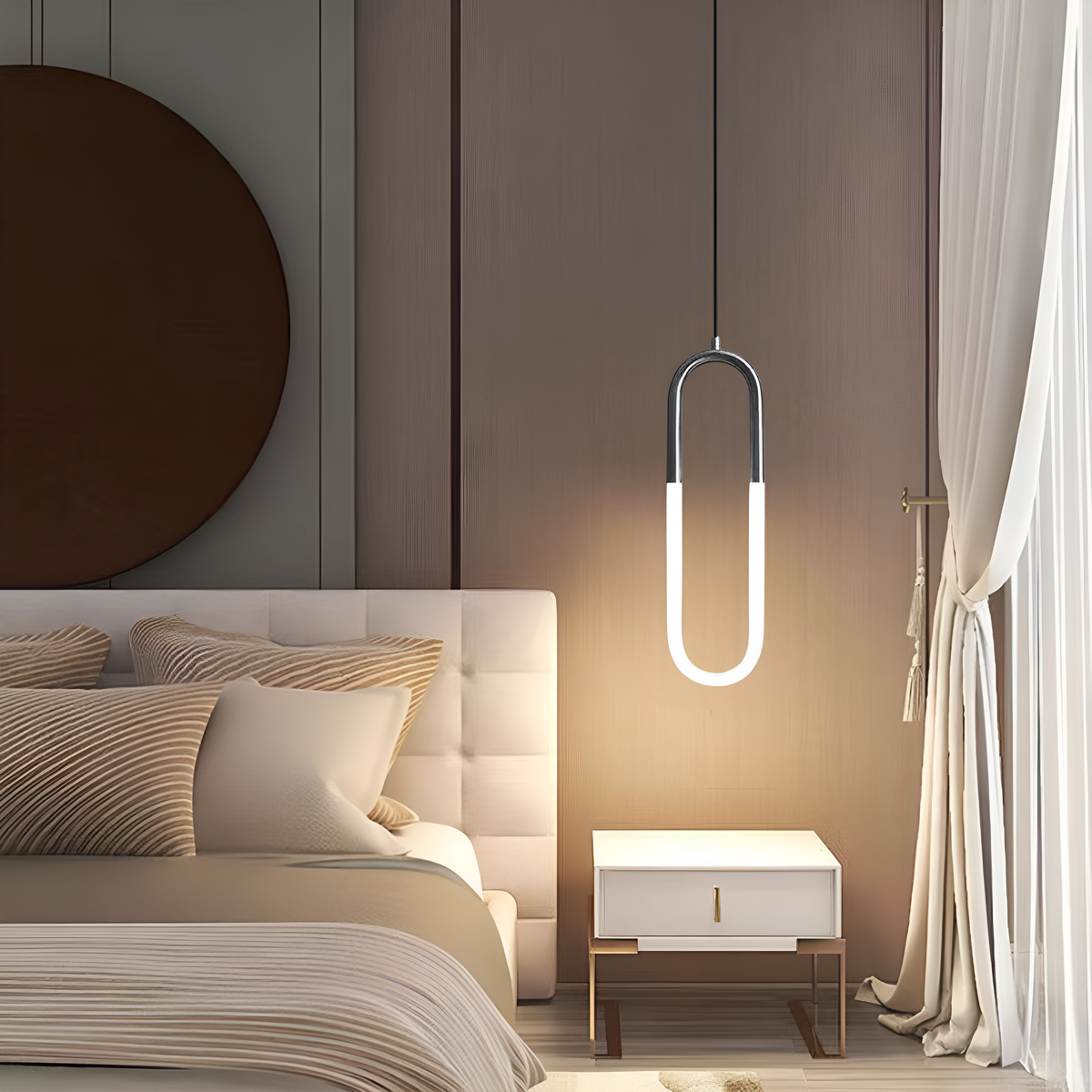 Підвіс Clip Chrome H-50cm Led 18W 4000K 250535-100004926
