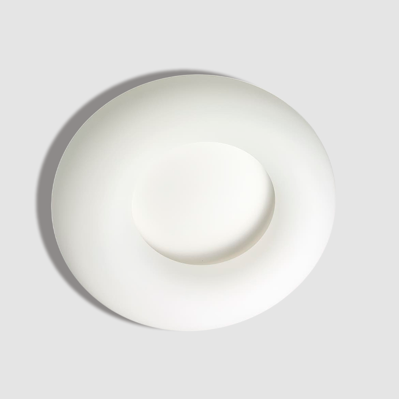 Люстра біла стельова з пультом Кільце Хмара D-47cm 55W White Donut 250618-100005061