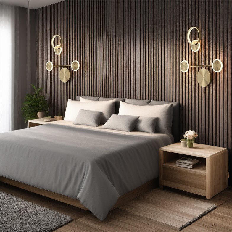 Настінний світильник Molecular small L-47 cm Led 18W Gold 250219-100004133