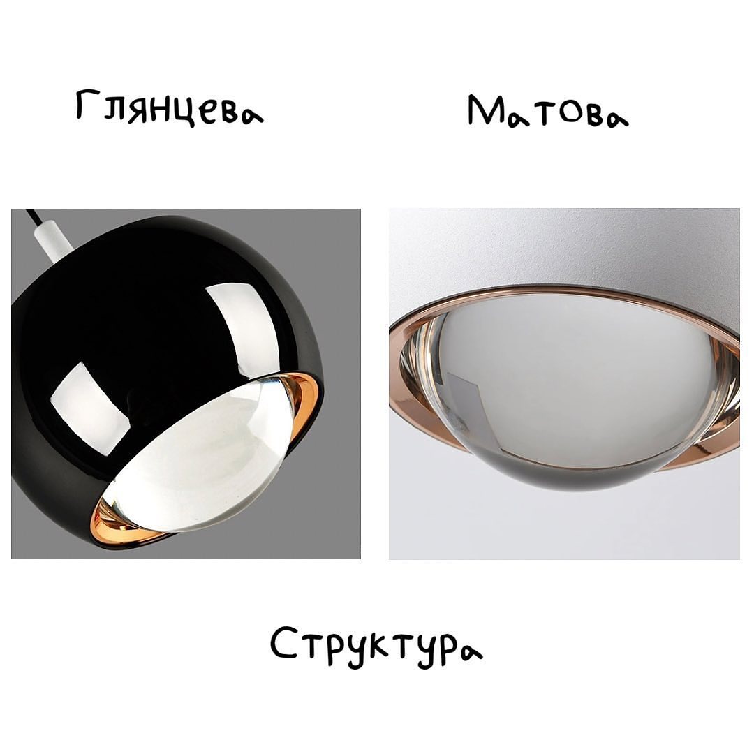 Кулястий підвісний світильник # Колір_Чорний