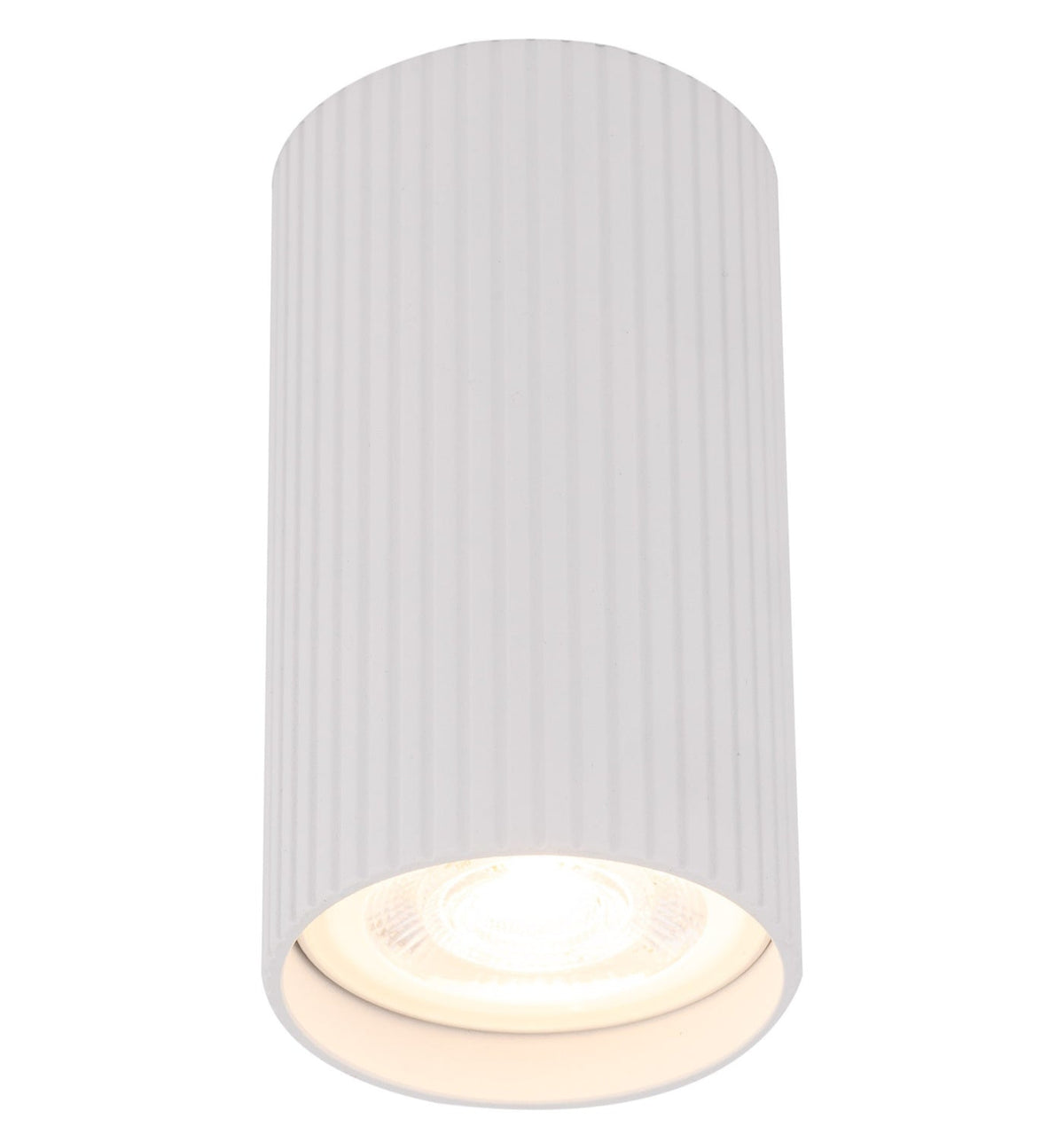Точковий світильник білий H-10 cm GU10 White Gofre 250940-100006107