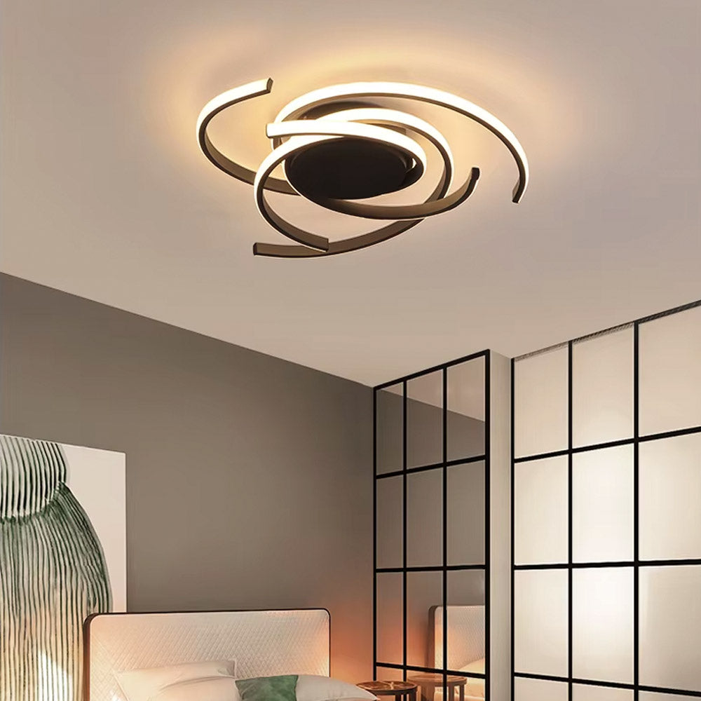 Стельові світильники D-60 cm / D-67 cm Arcs Led 52W 3000K 4000K 6000K Black 250218-100004137