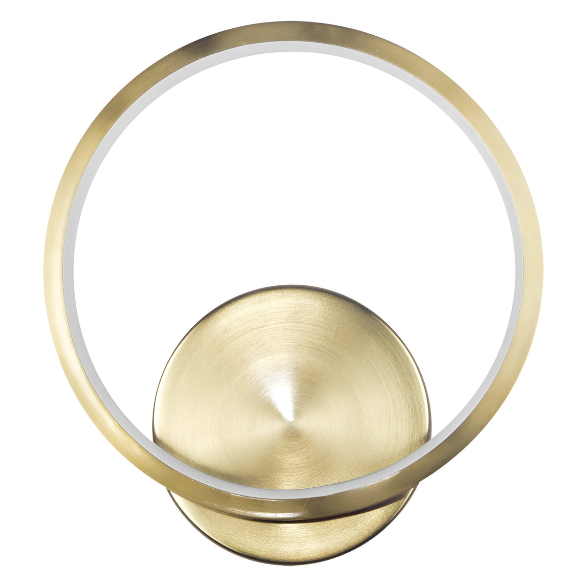 Настінний світильник золотий D-21 cm Led 18W 4000K Gold Circle 260140-100007080