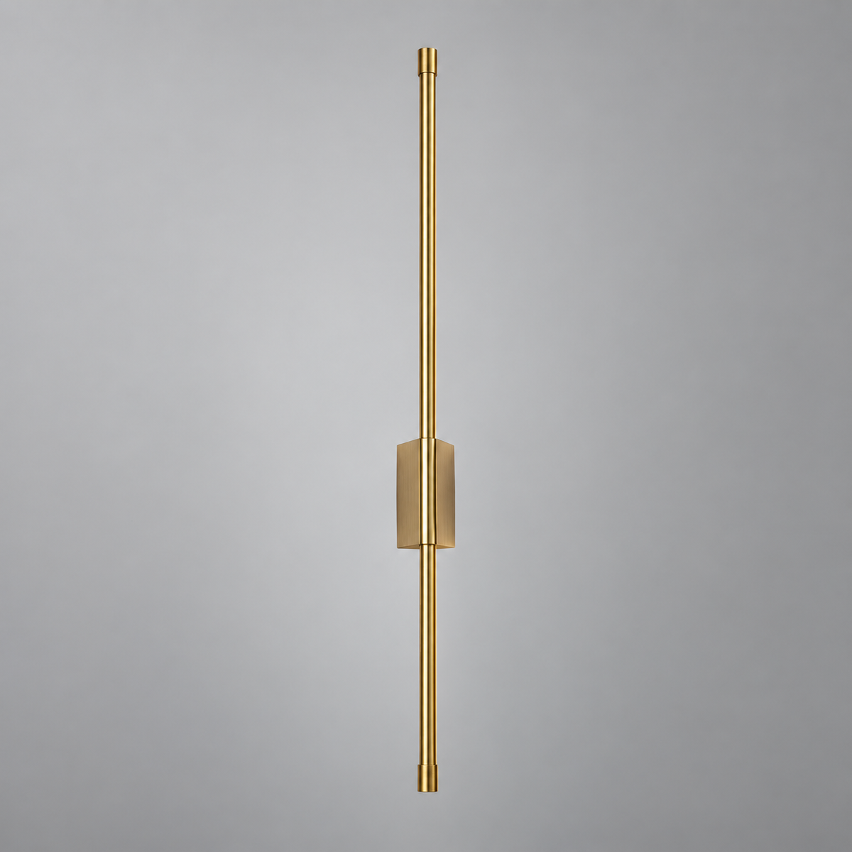 Світильник настінний мідний H - 75 cm / 95 cm / 112 cm Led 10W / 14W / 18W 4000K Copper Pipe Line 260936-100008838