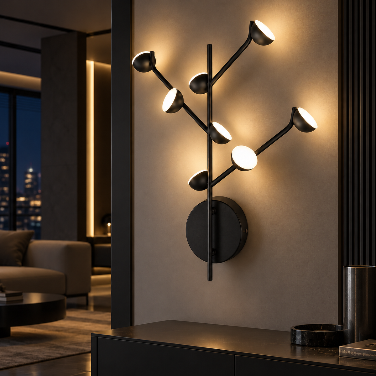 Бра Tree lamp Black 230718-100002325