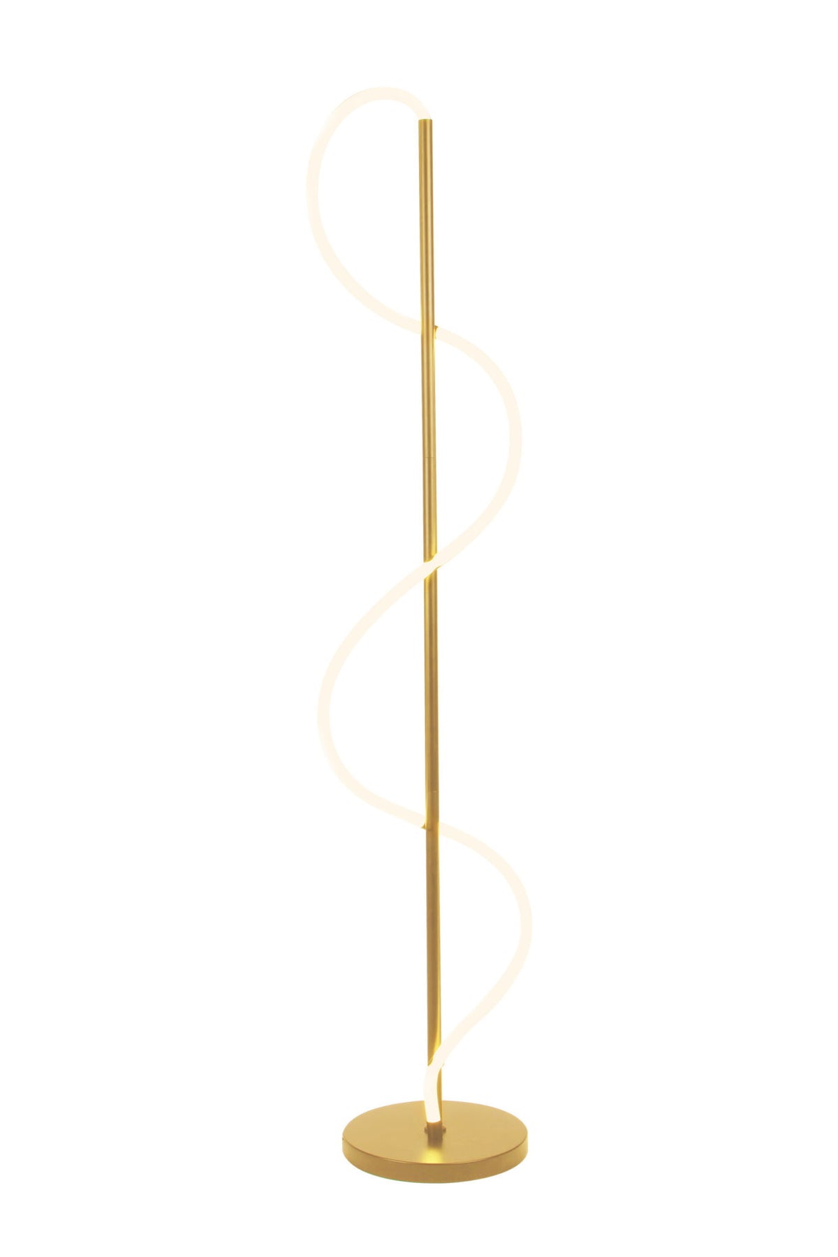 Торшер золотий H-145 cm Led 36W 4000K Gold Rope 251240-100006994