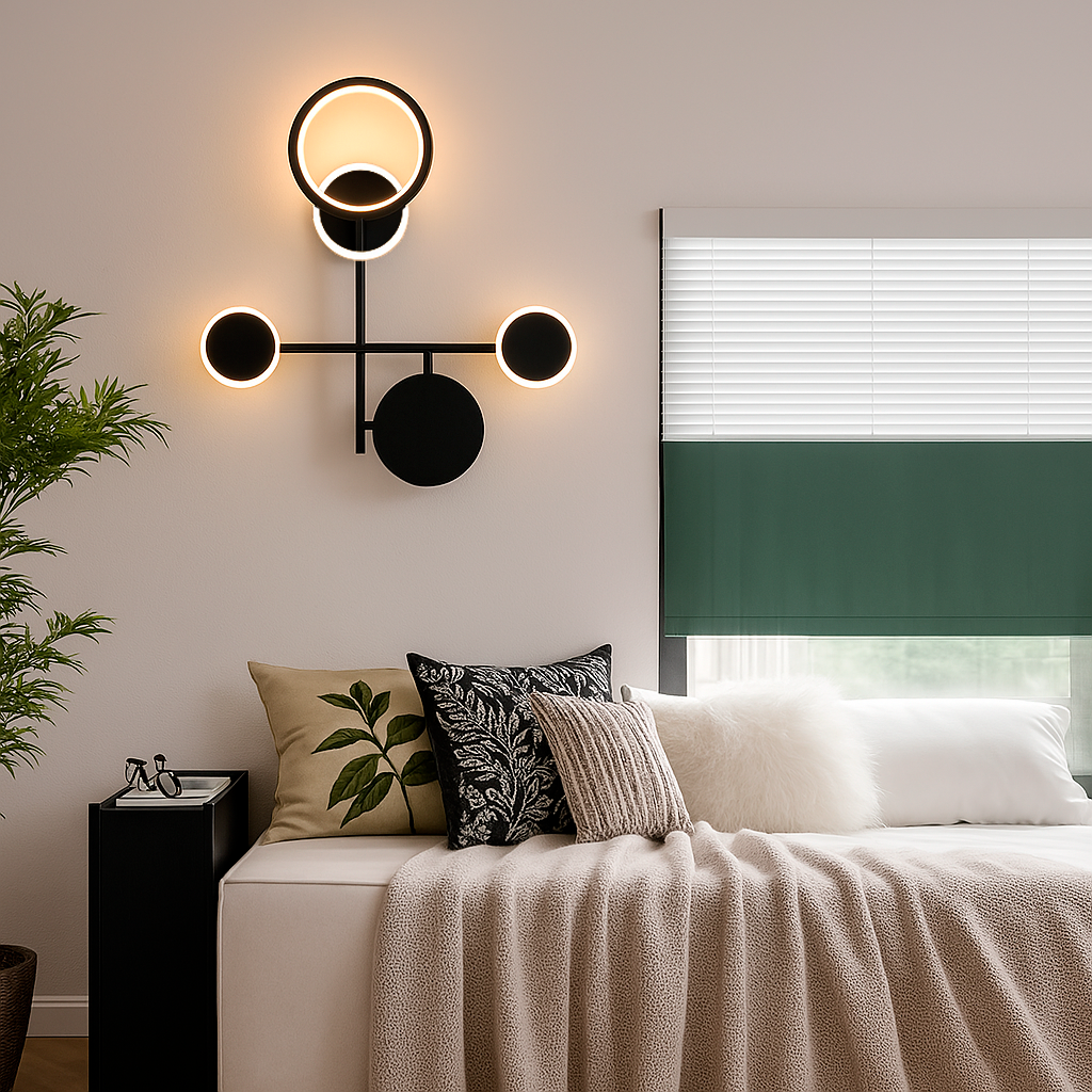 Настінний світильник Molecular small L-47 cm Led 18W Black 250419-100004413