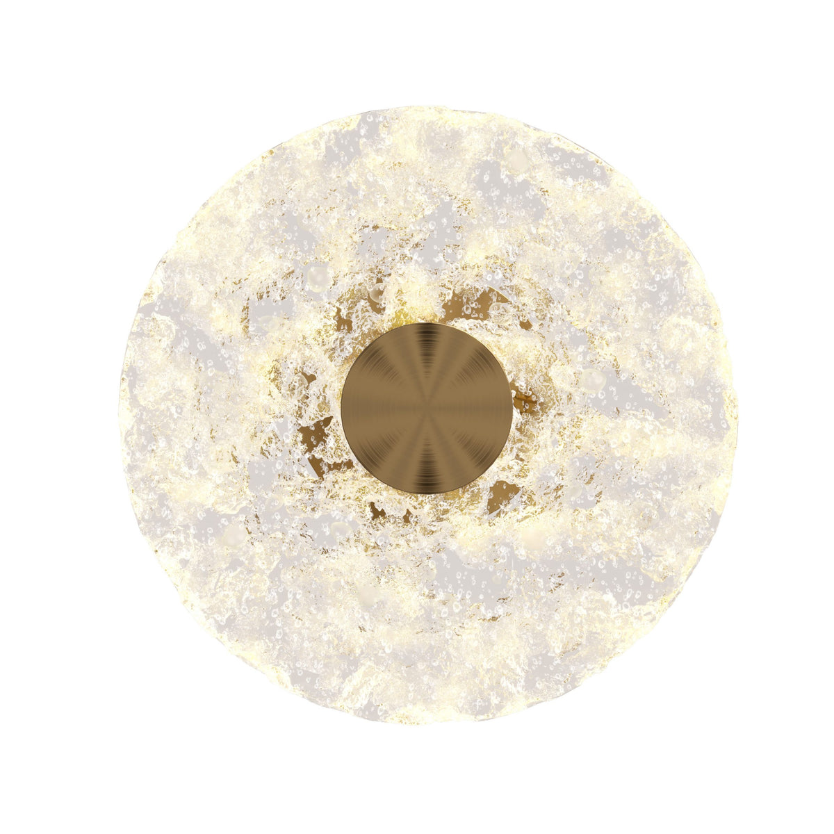 Настінний світильник золотий D-13 cm G4 Gold Flower 260233-100007577