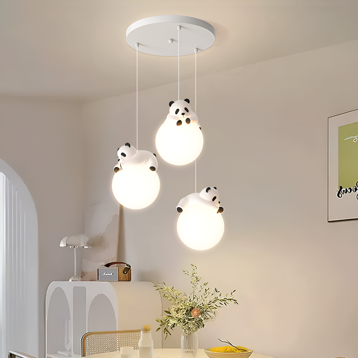 Підвісна люстра Pets Panda 3xE27 250431-100004417