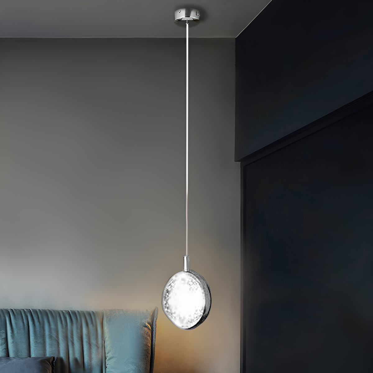 Підвісний світильник Bubble 6W Chrome 250476-100004497