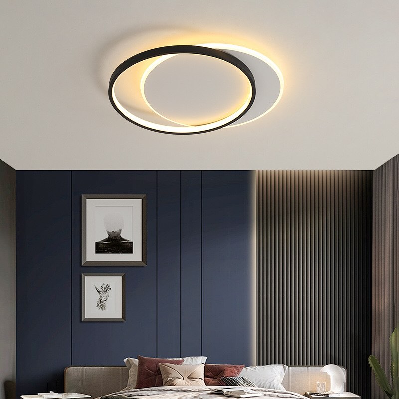 Стельовий світильник Double geometry L500 Led 36W 3000K 4000K 6000K Black + White 240476-100003224