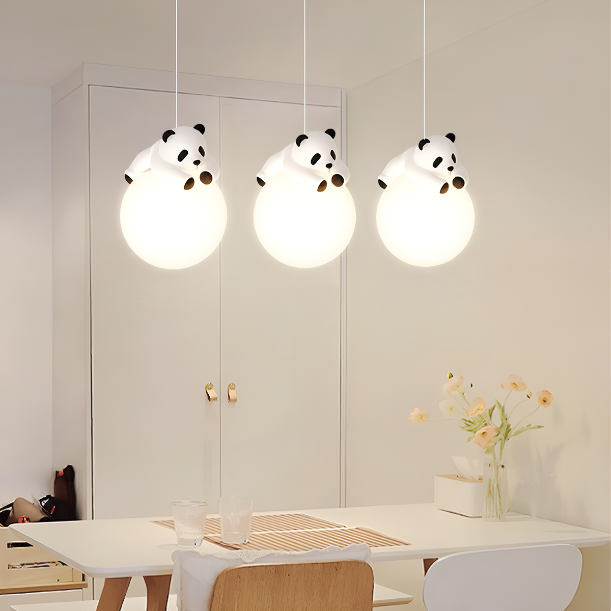 Підвісна люстра Pets Panda E27 White 250431-100004418
