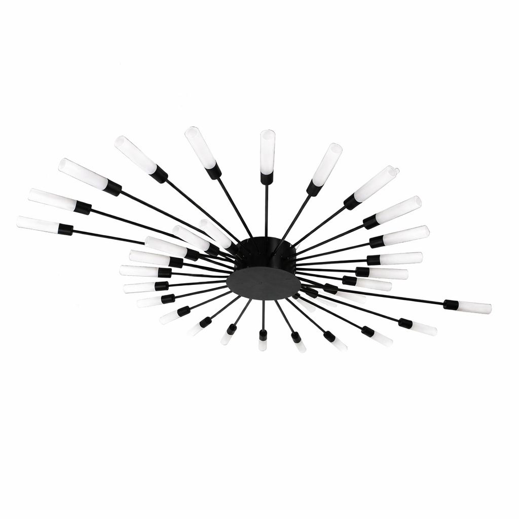 Люстри чорні стельові L-90 cm / L-110 cm / L-128 cm G4 Black Fun 260118-100007189