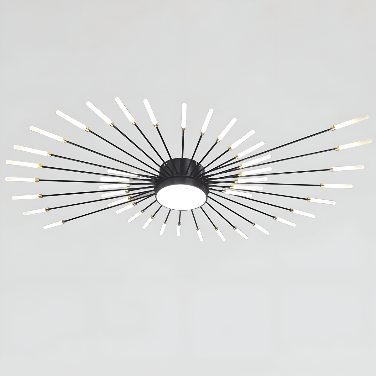 Стельові люстри чорні L-104 cm / L-131.5 cm Led 4000K Black Fun 260235-100007335