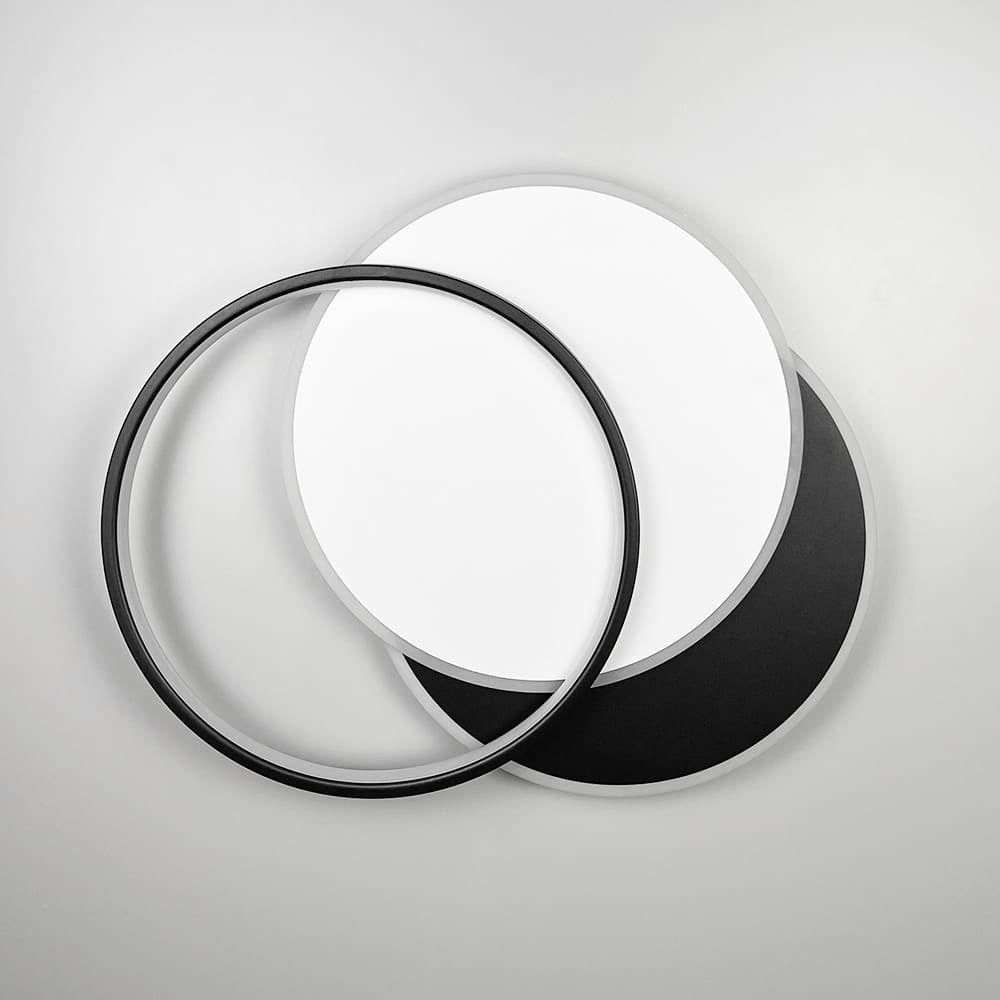 Стельовий світильник Geometry L500 Led 63W 3000K 4000K 6000K Black + White 250218-100004177