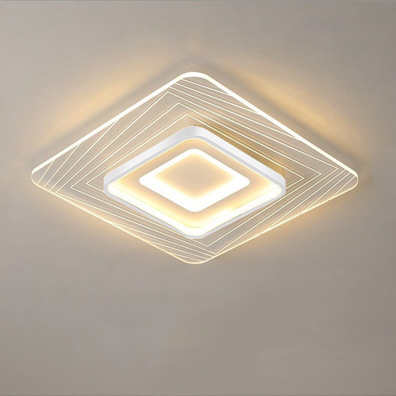 Люстра Concentric geometry L600 Led 75W 3000K-6000K White 240789-100003447