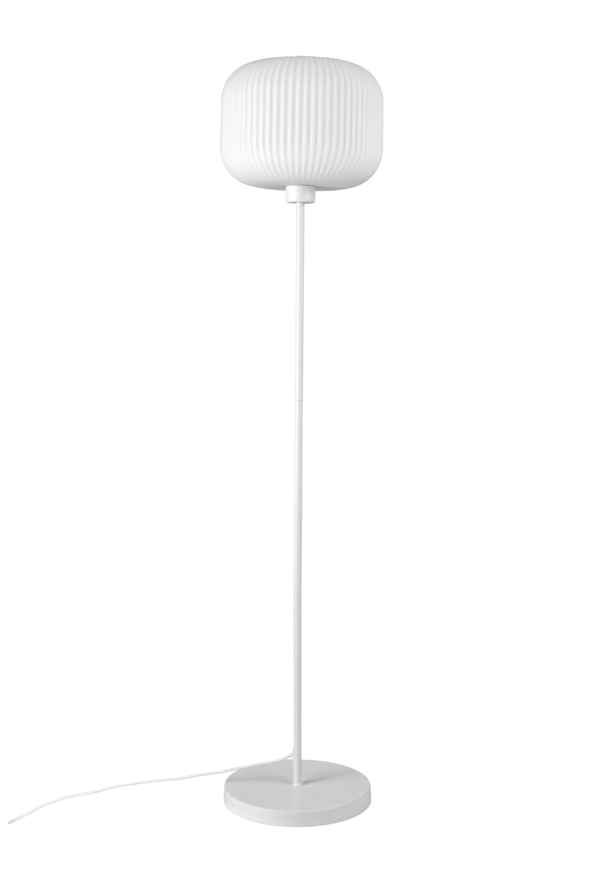 Торшер білий H-140 cm E27 White Gofre 251209-100006991