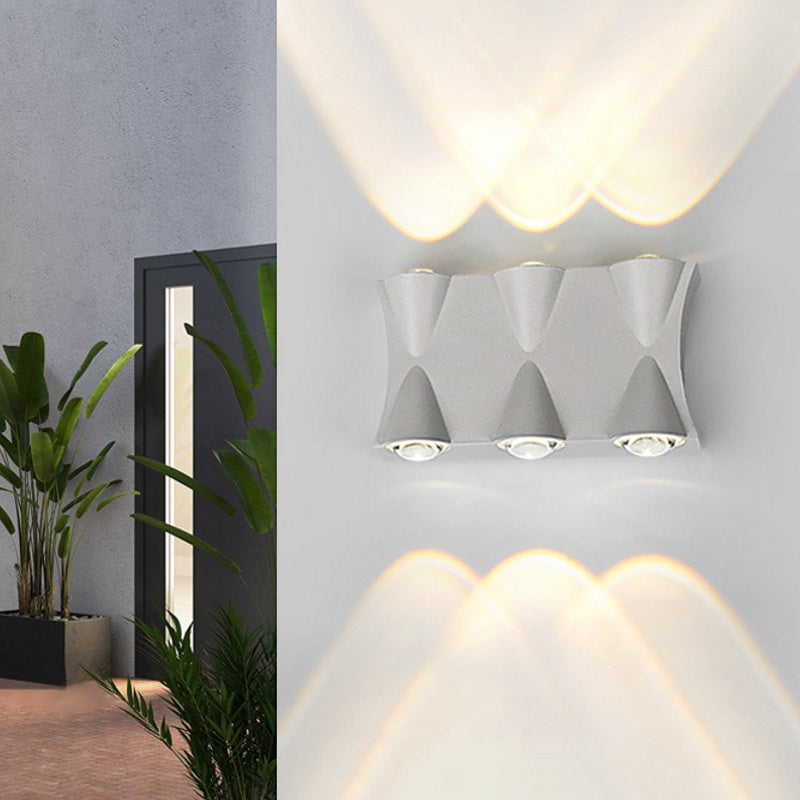 Вуличний світильник білий IP54 H-8 cm Led 6W 4000K White 251036-100006262
