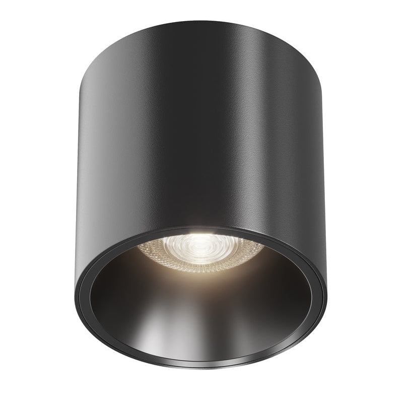 Точковий світильник чорний H-7 cm D-7 cm Led 12W 4000K Black 260640-100008115