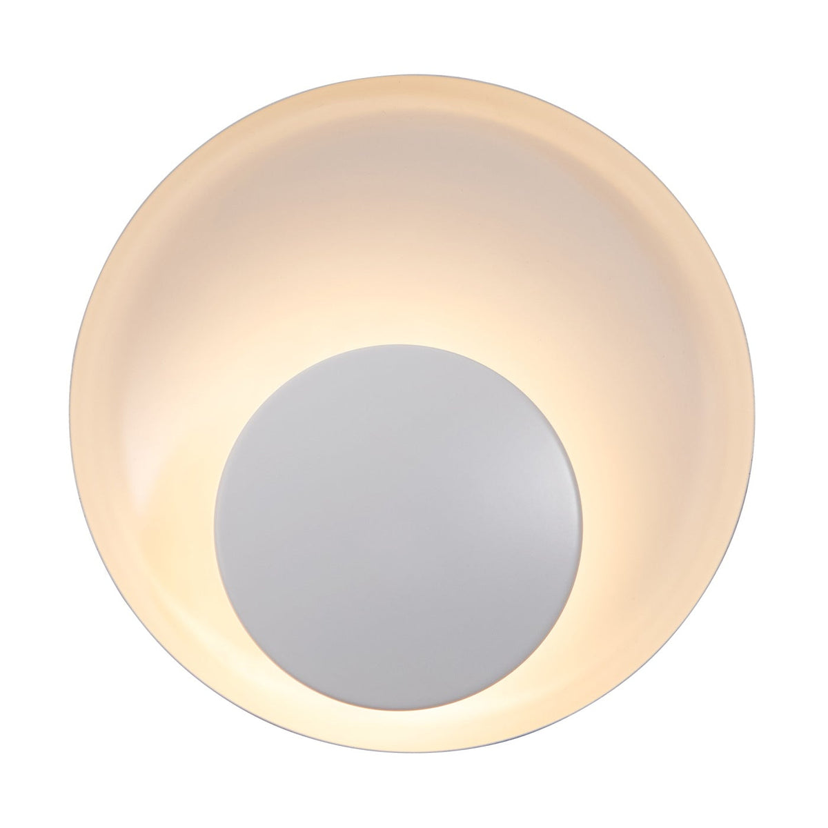 Настінний світильник білий D-21 cm Led 7W 3000K White Circle 260309-100007713