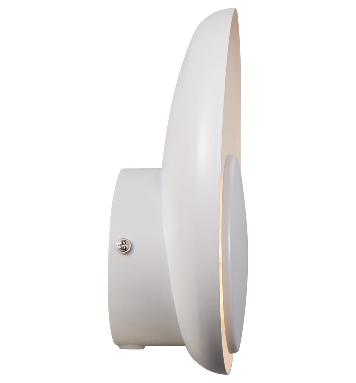 Настінний світильник білий D-21 cm Led 7W 3000K White Circle 260309-100007713