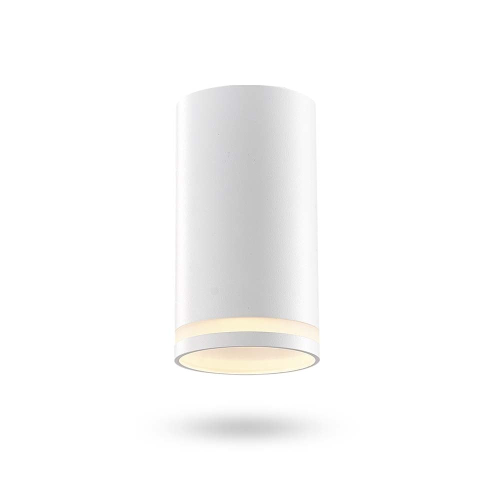 Точковий світильник накладний білий H-10cm D-5.5cm GU10 White 250654-100005229